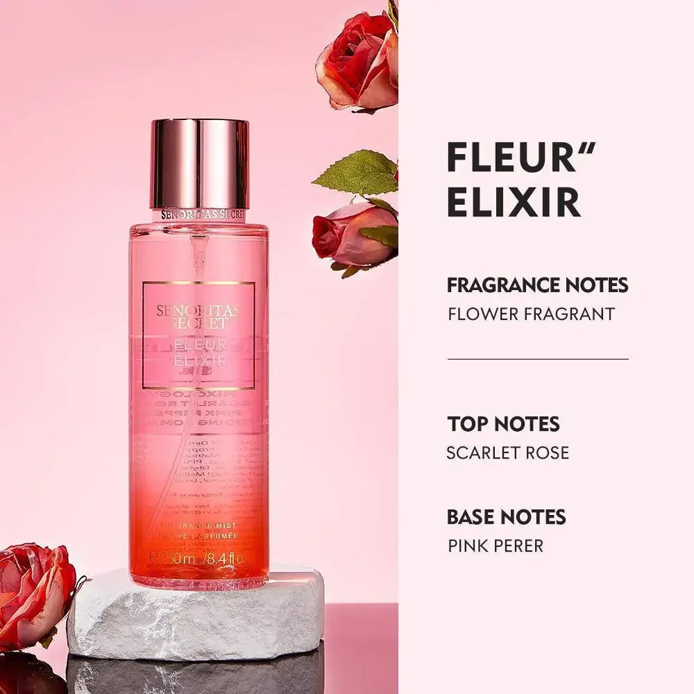 Original Perfume Vanilla Flower Fruit 250ml Fragrance Mist Scent Light Long Lasting Fragrance Women's Perfume Charming Gift