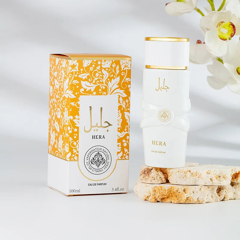 Arabic Unisex Perfume Latf Eau De Parfum Spray Flower Fruits Notes Women Fragrance Spicy Oriental Gourmand Scent Musk Body Mist