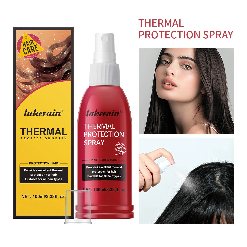 New Heat Protectant Spray Thermal and UV Protection Serum for Damage Hair Moisturizing Treatment Repair Conditioner 100ml