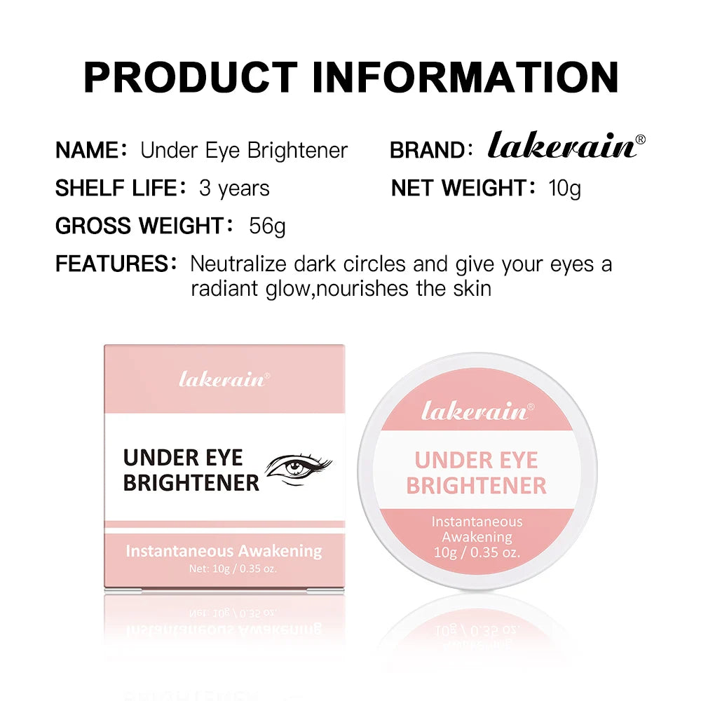 Eye Cream, Eye Concealer, Moisturizes the Skin Around the Eyes
