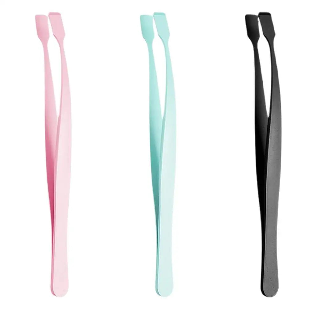 Lash Applicator Tool Eyelash Cluster Applicator Tweezers Non Slip Precise Professional Makeup Tool for Travel Salon Separating