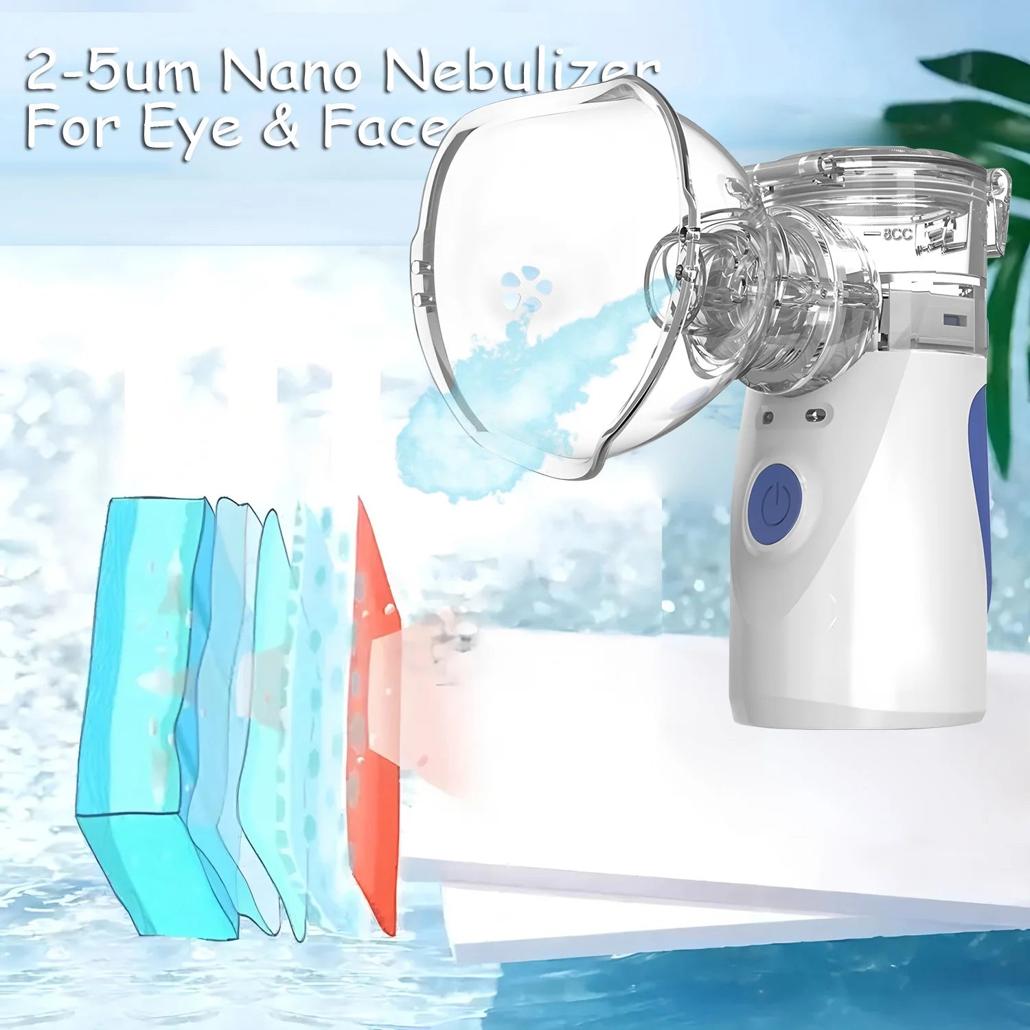 Mist Facial Nano Sprayer Humidifier Nebulizer Face Steamer Moisturizing Face Hydrating Skin Care Tools Moisturizing