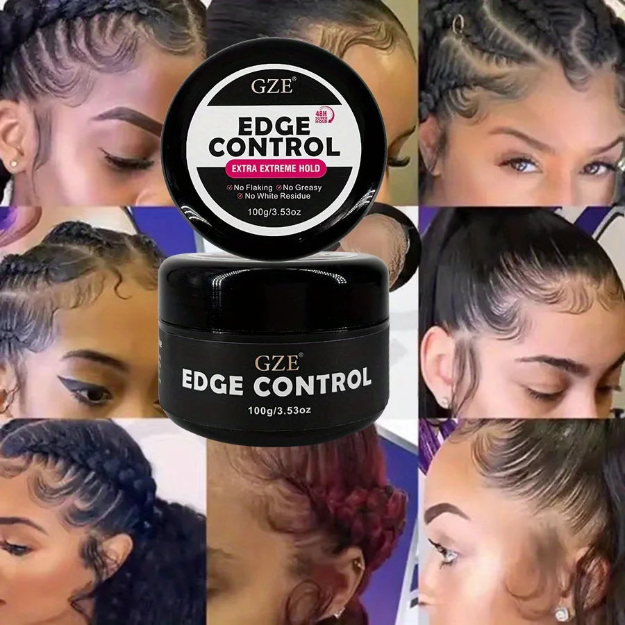 GZE Edge Control Frizz Control, Slick Styling, Flyaways, Wigs and Styling Edge Control, Hair Finishing Gel