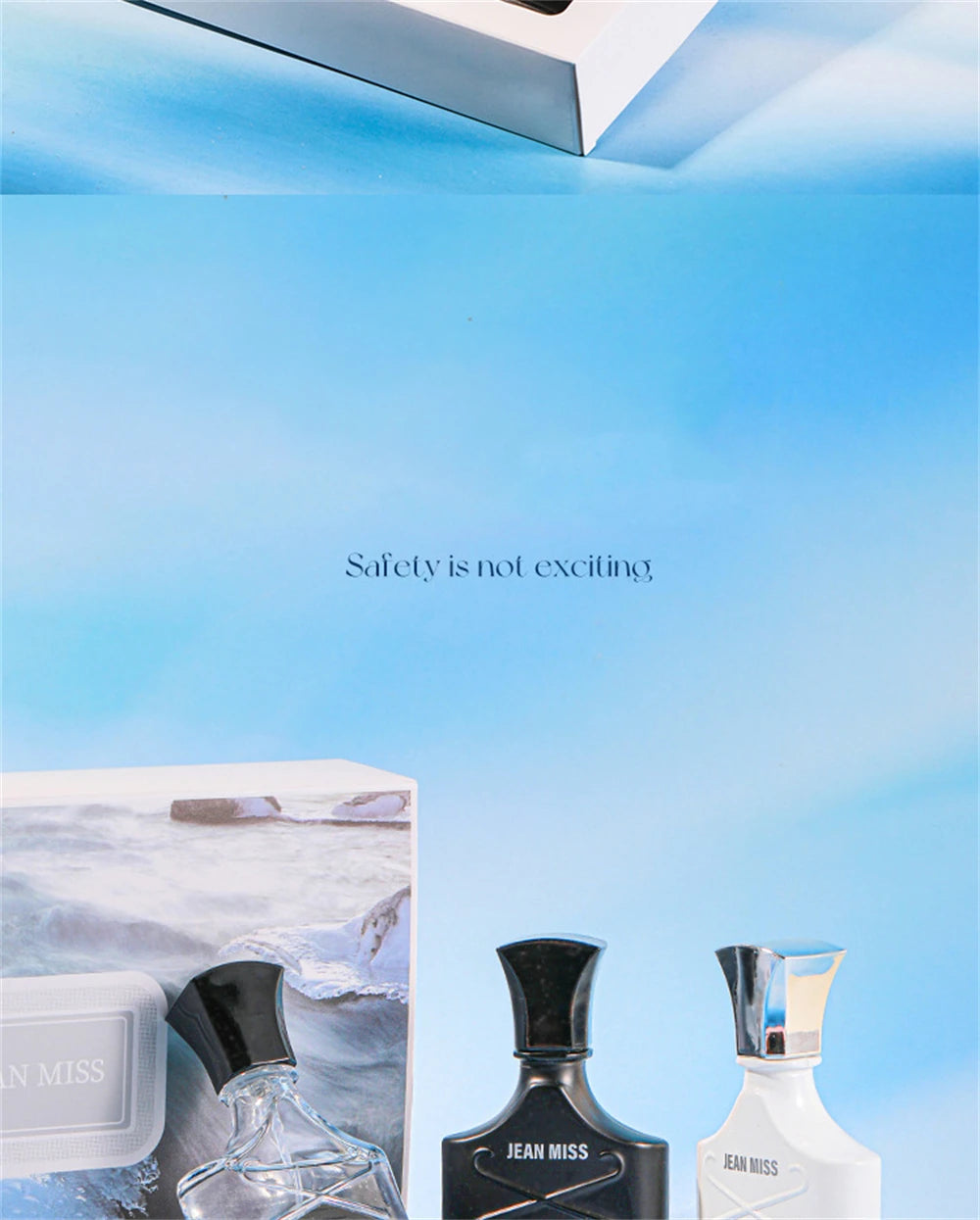 Perfume For Men Gift Box 3pcs Set Lasting Cologne Scent Fresh Natural JEAN MISS Brand Parfum Charming Man Perfumes Hombres