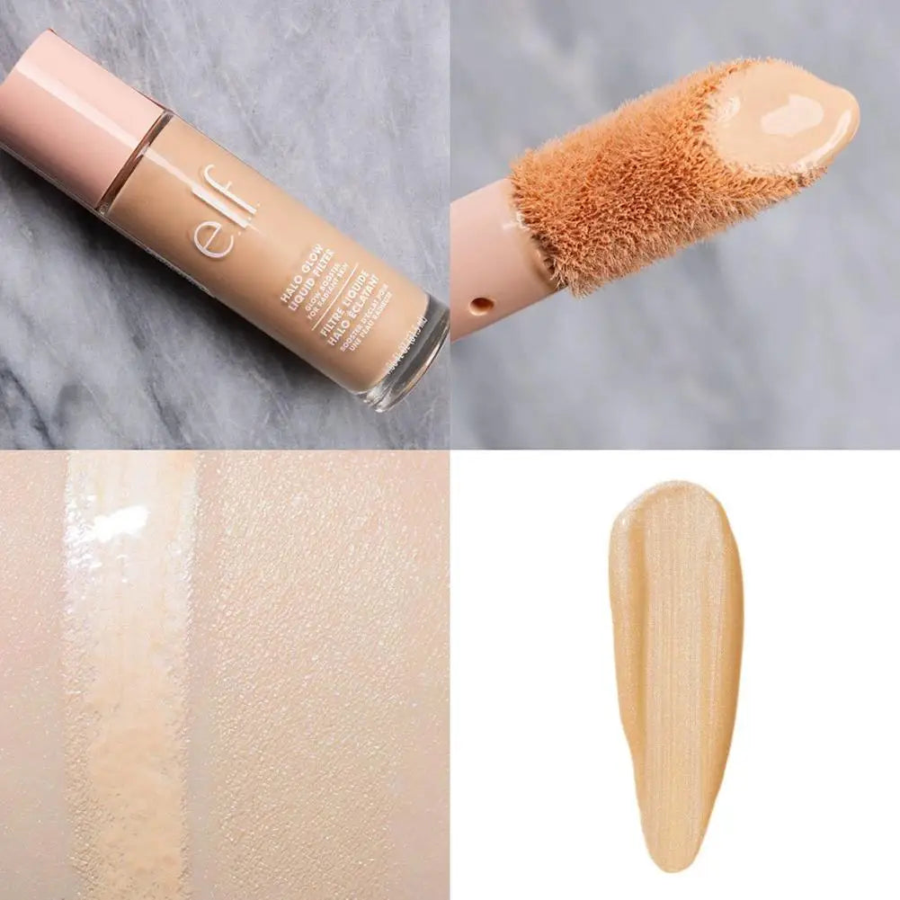 Liquid Foundation Lightweight Moisturizing Essence Natural-looking Conceal Brighten Even Skin Tone For All Skin Type Cosmetics M