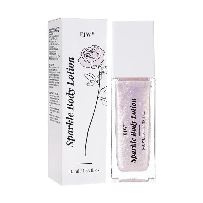 Shimmer Body Oil/Lotion,Glitter Fairy Highlight Powder Bride Wedding Highlight Powder To Create Sparkle Makeup,for Gift/Party.
