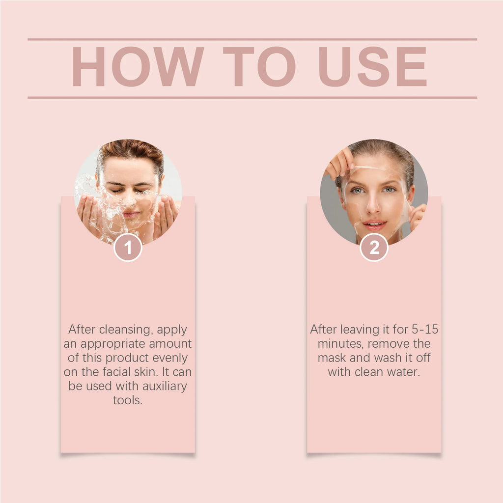 Deep Collagen Mask Peel Off Mask Anti Wrinkle Lifting Face Skin Care Masks Bio Pack Night Wrapping Woman Overnight Skin Hydrates
