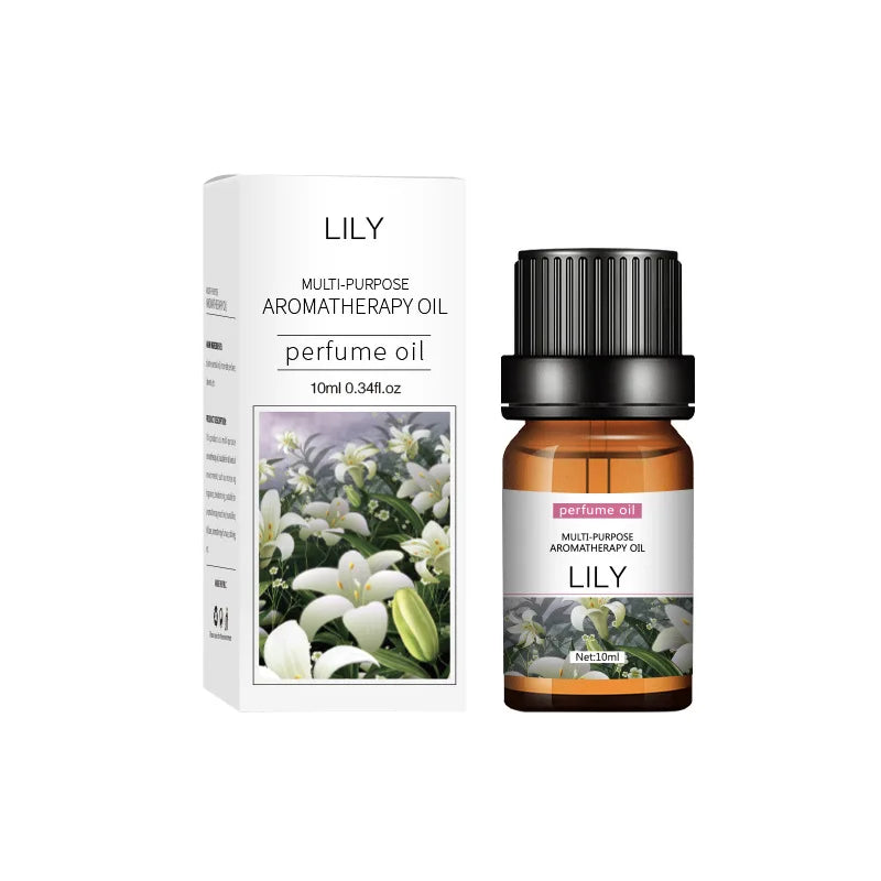 10ml Pure Natural Plant Essential Oil Aromatherapy Oil for Bedroom Bathroom Car Air Freshener Fragrance Oil Aromatic Oil