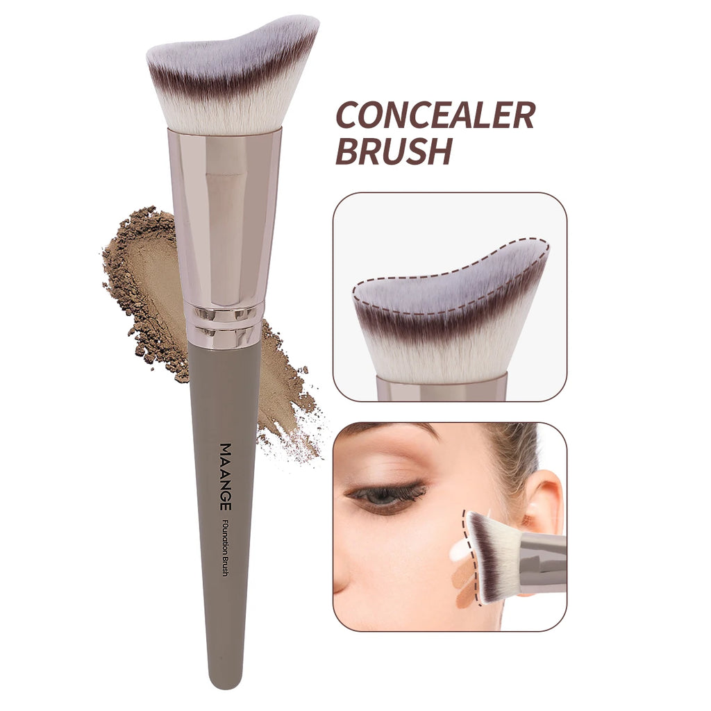 Contour Brush Premium Contour Blush 1pc Face Makeup Brush Perfect For Cheek Forehead Jaw Nose Blending Deepening Contouring Tool