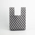 Women's Handbag Is Casual, Fashionable, Simple and Suitable for Commuting, with a Classic Striped Design That Is Versatile, Open and Breathable, Soft and Foldable for Easy Carrying, Wide Shoulder Strap for Easy Lifting, Suita