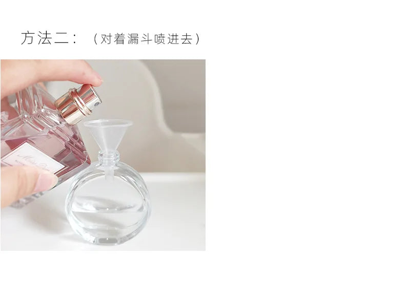 10ml Portable Thick Glass Roller Essential Oil Perfume Bottles Travel Refillable Rollerball Vial Travel Roll On Bottles Vials
