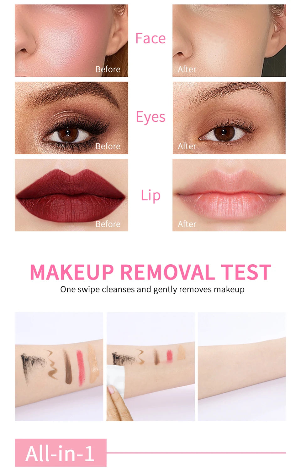 Mild Micellar Cleansing Makeup Remover Water Gentle Makeup Remover All In 1 Cleanser Rubbing Non-stimulating Korean Cosmetics