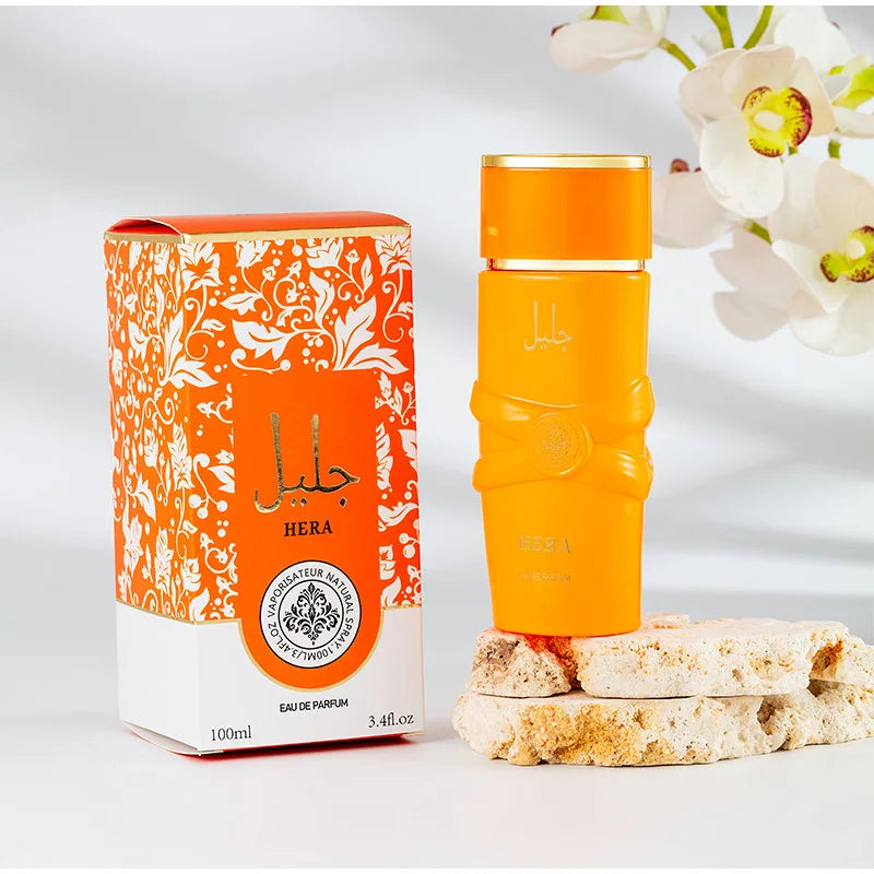 Arabic Unisex Perfume Latf Eau De Parfum Spray Flower Fruits Notes Women Fragrance Spicy Oriental Gourmand Scent Musk Body Mist