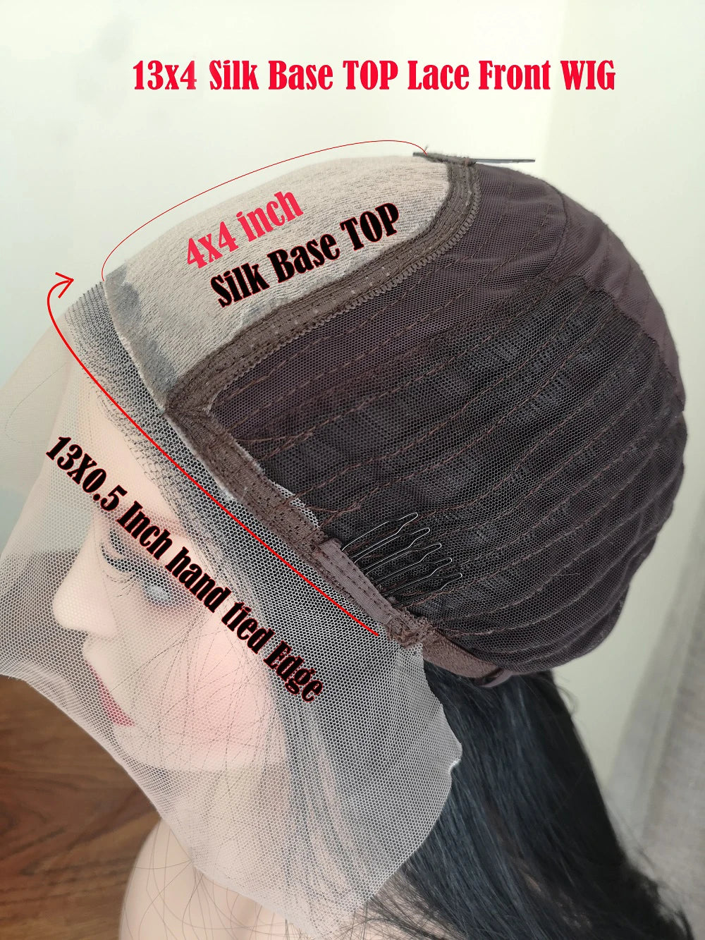 Glueless Full Lace Wigs Natural Wavy Dark Brown Human Hair HD Lace 13x6/360 Wigs With Natural Hairline 5x5 Silk Base Closure Wig