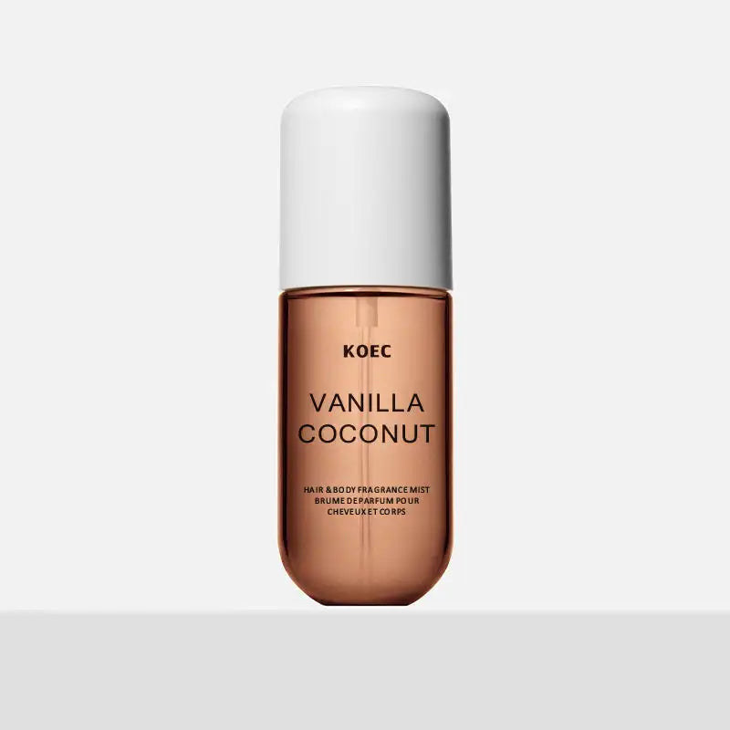 KOEC Vanilla & Coconut Fragrance Mist Perfume Refreshing Moisturizing Triple Notes Plant Fragrances Propylene Glycol