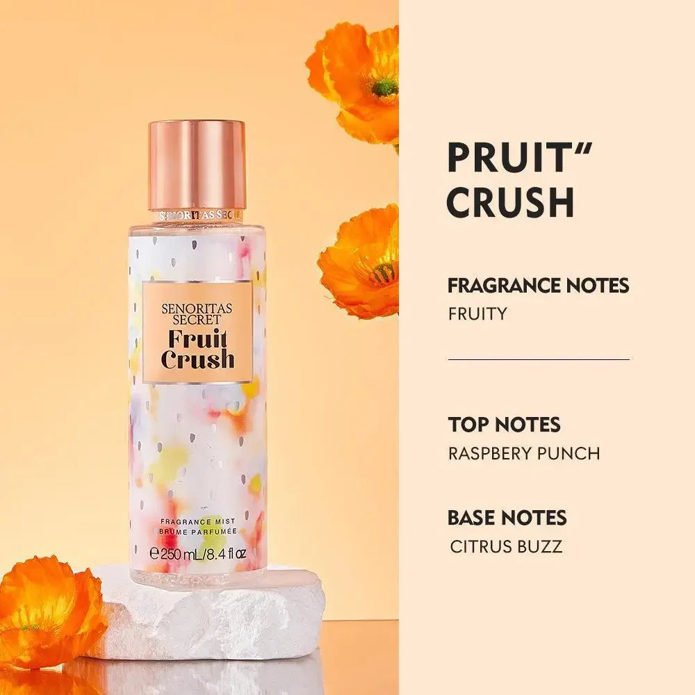 Original Perfume Vanilla Flower Fruit 250ml Fragrance Mist Scent Light Long Lasting Fragrance Women's Perfume Charming Gift