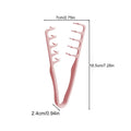 Wide Tooth Comb for Curly Hair Roots Volumizing Tool Covering Bangs Seam Grooming Tool Volumizing Wide-Tooth Hair Styling Comb