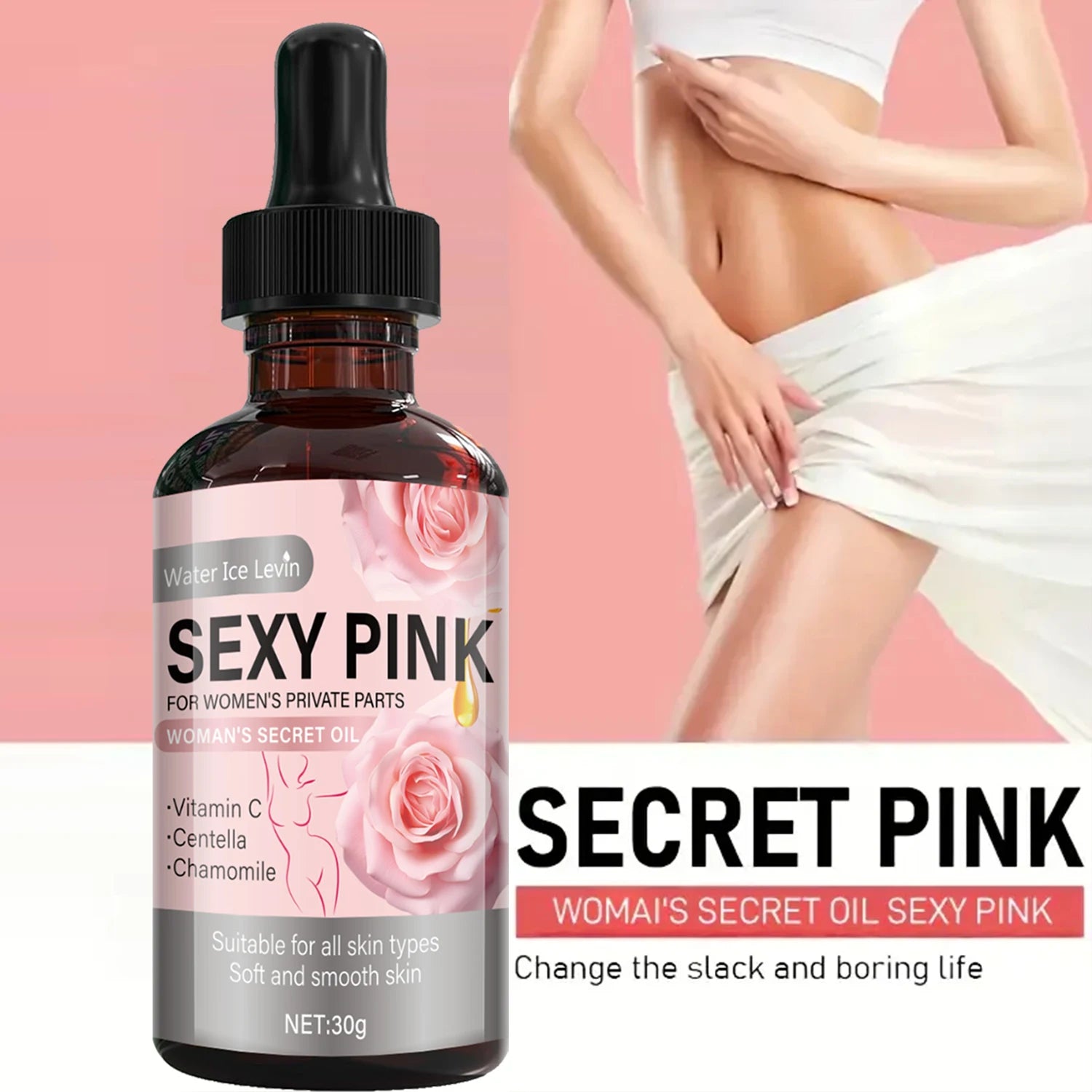 Intimate Moisturizing Cream with Rose & Rosemary - Soothing Protection, Gentle Formula, pH Balance Care, Winter Comfort