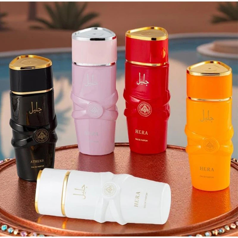 Arabic Unisex Perfume Latf Eau De Parfum Spray Flower Fruits Notes Women Fragrance Spicy Oriental Gourmand Scent Musk Body Mist
