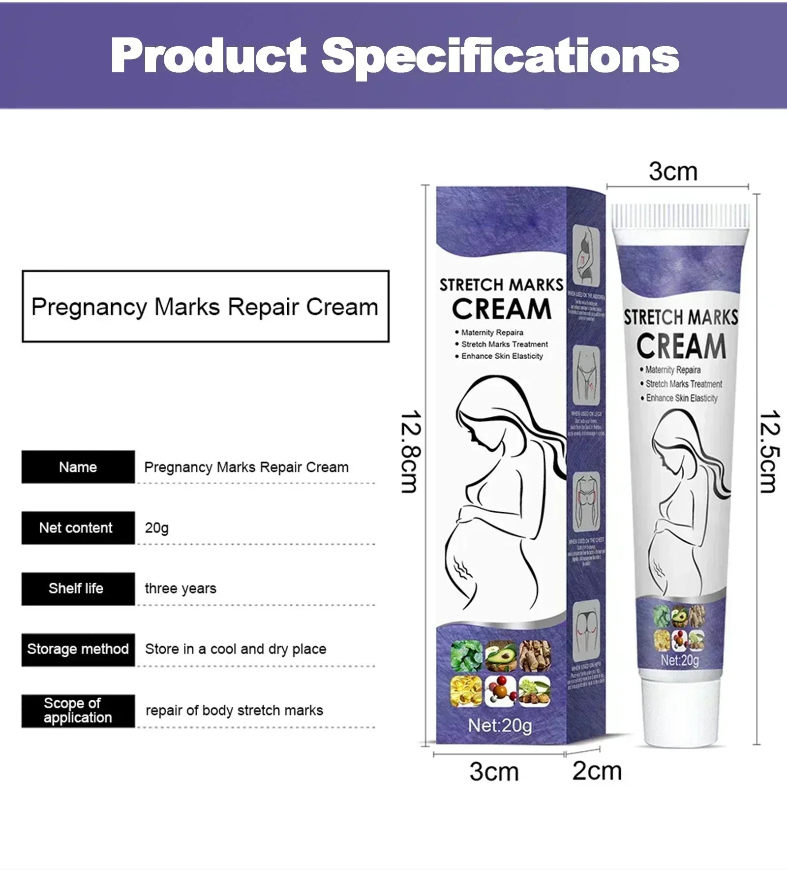 Stretch Mark Removal Cream Permanently Removes Stretch Marks Rejuvenates Skin Stretch Mark Removal Cream