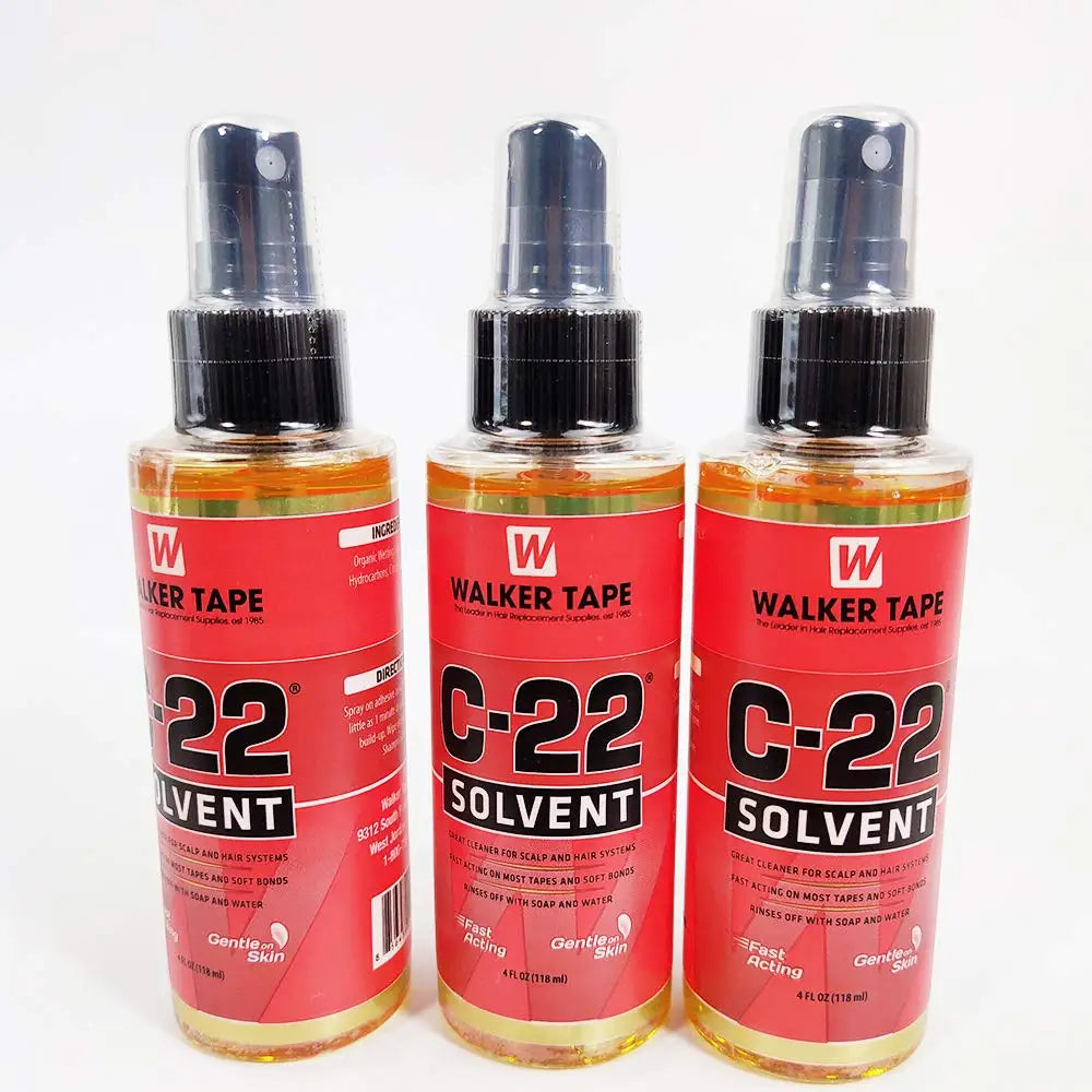 C-22 Hair Solvent Tape Adhesives Remover Quick Removel C22 Citrus Solvent Wig Glue Remover Wig Adhesive Remover Spray