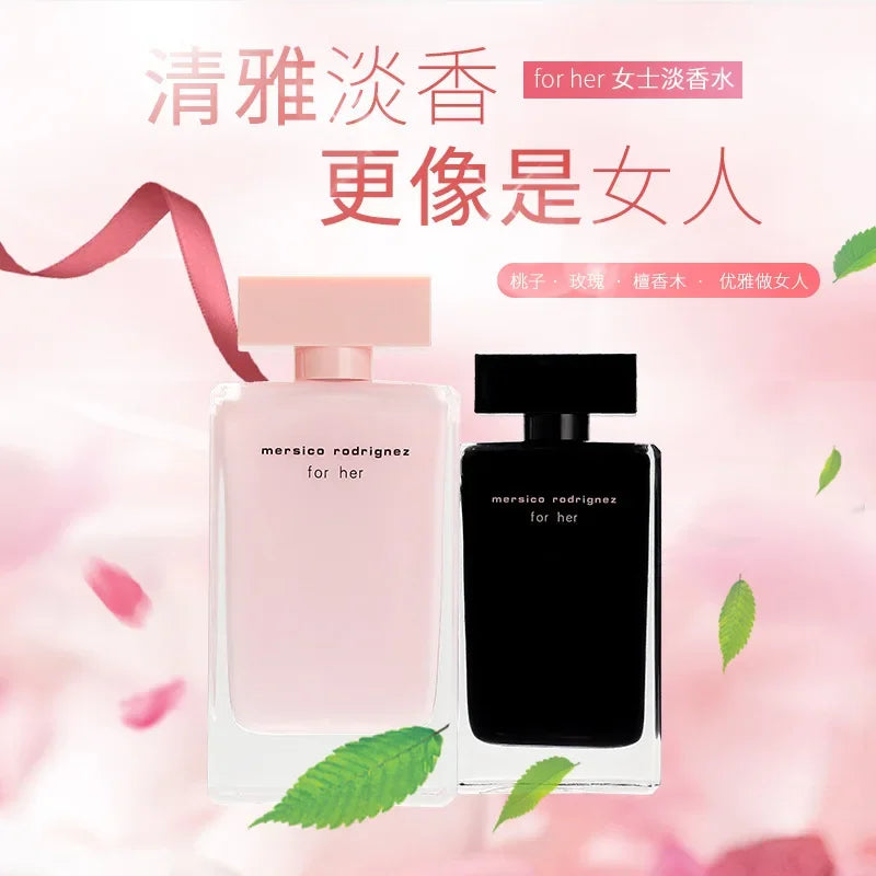 100ml Pink Musk Black Musk Men's and Women's General Flower Fruit  women men Charm perfume