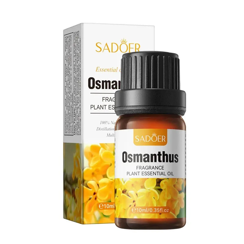Organic Aromatherapy Essential Oils Pure Plant Oil Diffusers Humidifiers Hair Body Care Candle Making Lavender Chamomile