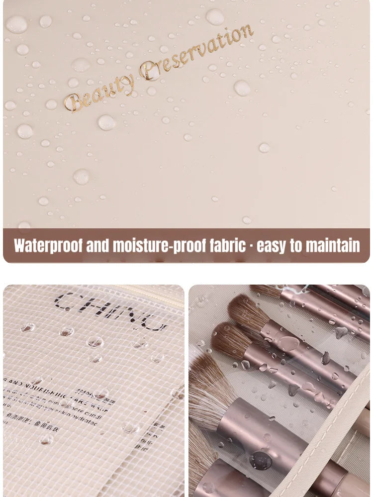 New women's makeup bag, portable storage bag, large capacity luxury makeup bag, makeup travel bag, basic makeup bag