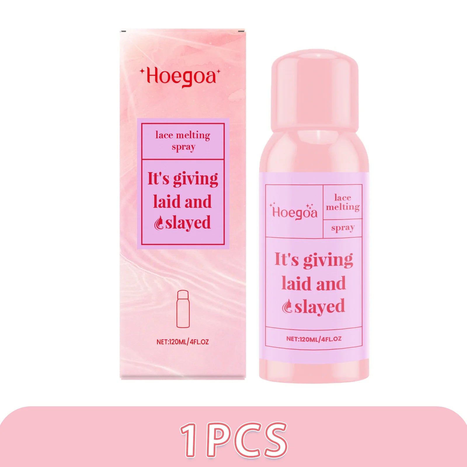 Wig Adhesive Spray Lace Melt  No sensation Invisible Hold Quick Dry Waterproof Wig Glue Spray Gentle Formula Easy Removal