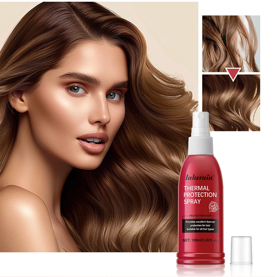 New Heat Protectant Spray Thermal and UV Protection Serum for Damage Hair Moisturizing Treatment Repair Conditioner 100ml