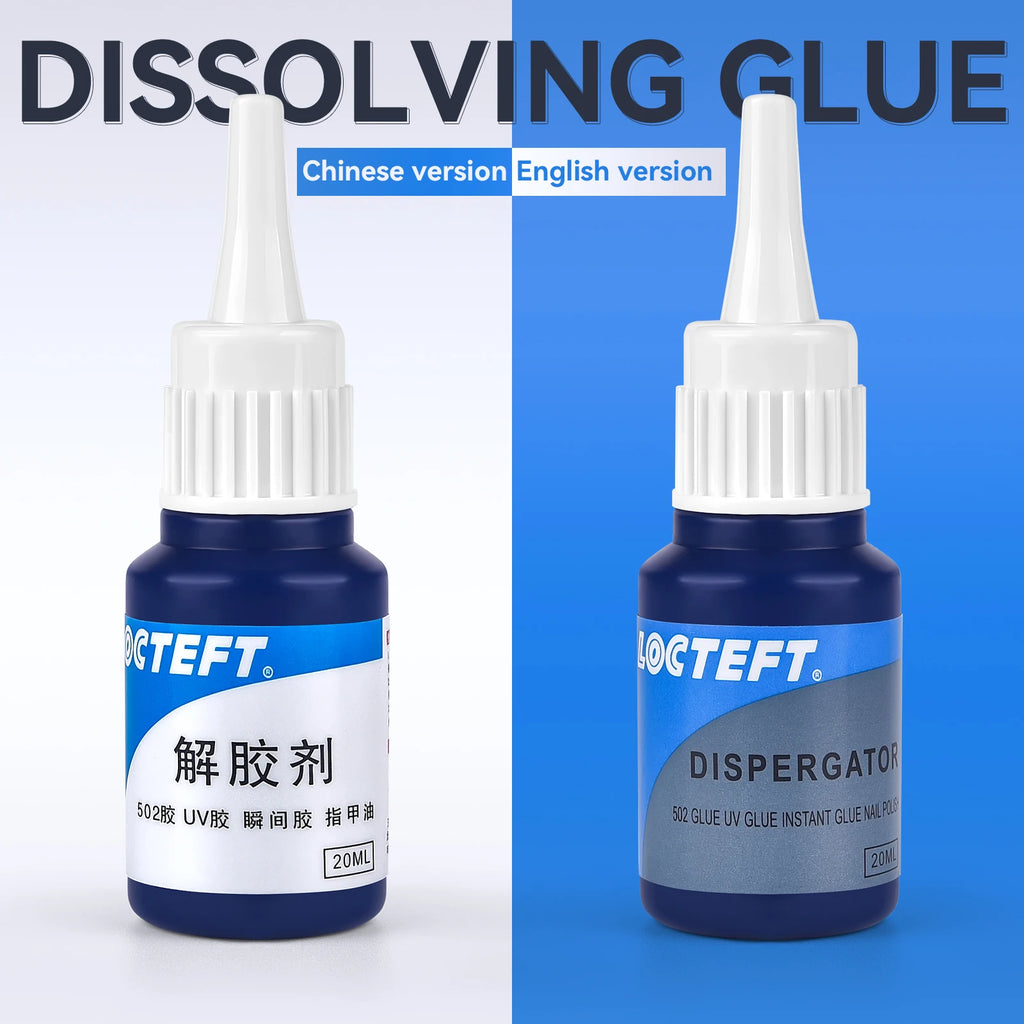 20ml Super Glue Remover Adhesive Superglue Cleaner Debonder Quick Drying Viscosity Aerosol Solvent Multifunctional Glue Cleaning