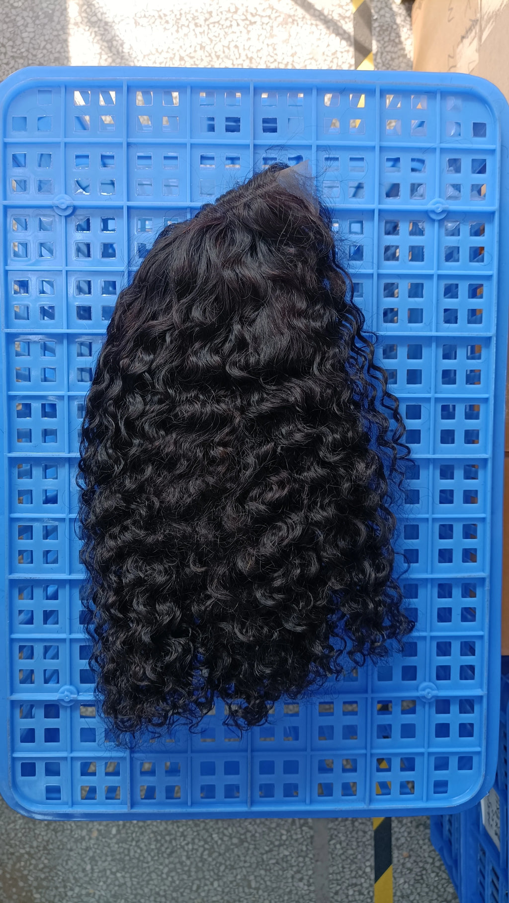 Human Hair Bob Pixie Cut Wig Double Knots Glueless Curly Water Wave 13x4 Pre-Cut Bleached No Glue Wig Remy 30s Easy Install