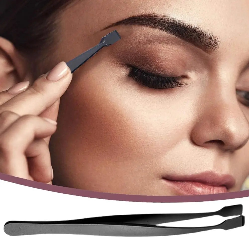 Lash Applicator Tool Eyelash Cluster Applicator Tweezers Non Slip Precise Professional Makeup Tool for Travel Salon Separating