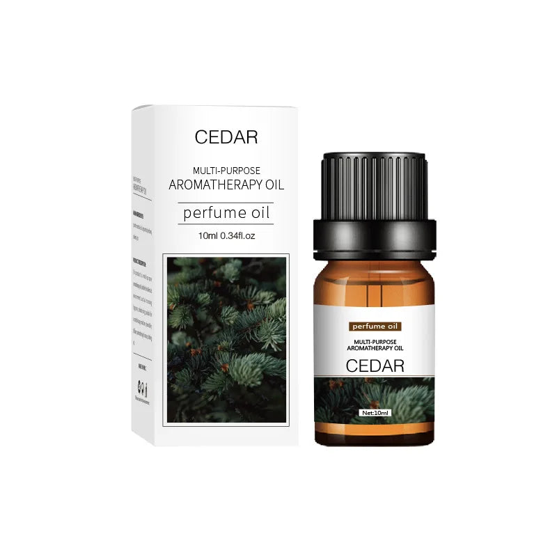 10ml Pure Natural Plant Essential Oil Aromatherapy Oil for Bedroom Bathroom Car Air Freshener Fragrance Oil Aromatic Oil