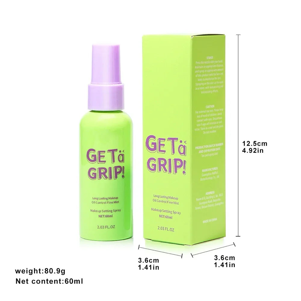 Cooling Makeup Setting Spray 60ml – Oil-Control, Hydrating, Waterproof, Long-Lasting, Unisex, For All Skin Types