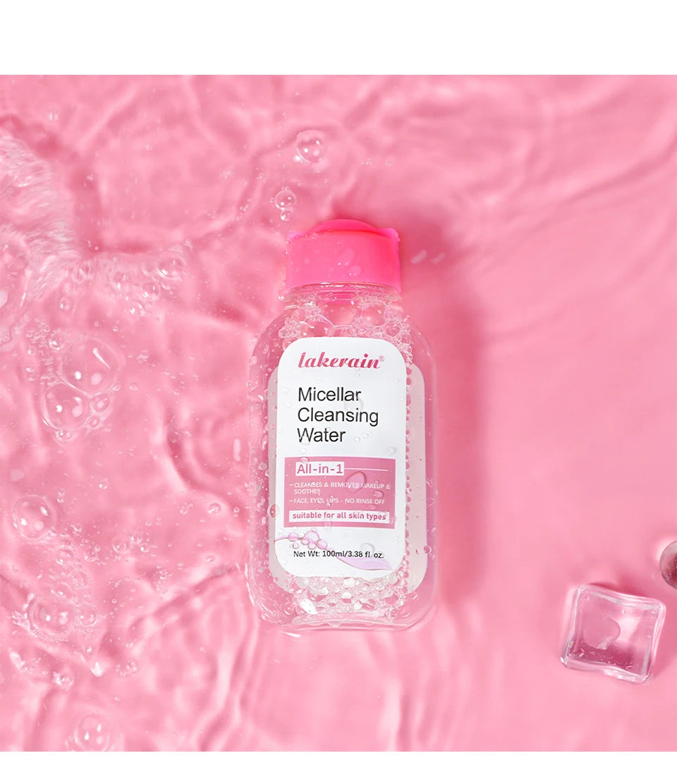 100ml Garnier Micellar Water Hydrating Facial Cleanser Deep  Makeup Remover Cleaning Water Refresh Hydrate Cleansing Skin