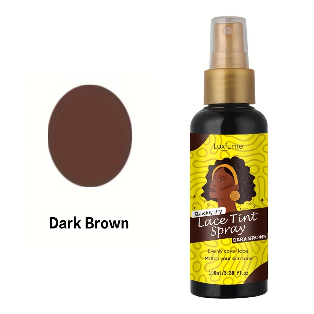 Lace Tint Spray For Wigs,Natural Root Touch Up Hair Spray,Long Lasting Lace Melt Spray,Matches The Skin Colour,Natural Looking
