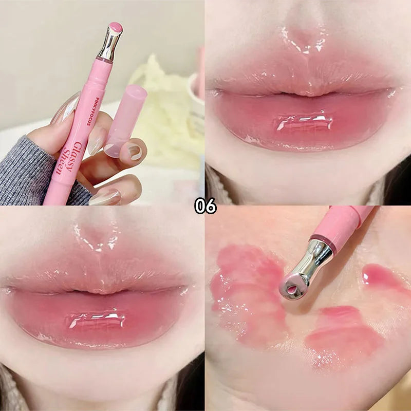 Pinkyfocus Lip Gloss Is Moisturizing, Natural, Easy to Apply, Has a Water-Gloss Finish, Does Not Stick to the Cup, Does Not Show Lip Lines, Is Non-Sticky, Enhances Lip Volume, Brightens the Complexion, High-End Versatile Kore