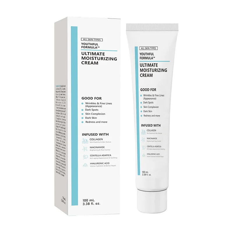 New Youthful Facial Moisturizer 100ml Nourishing Hydrating Whitening And Brightening Barrier Protection Deep Moisturizing Cream