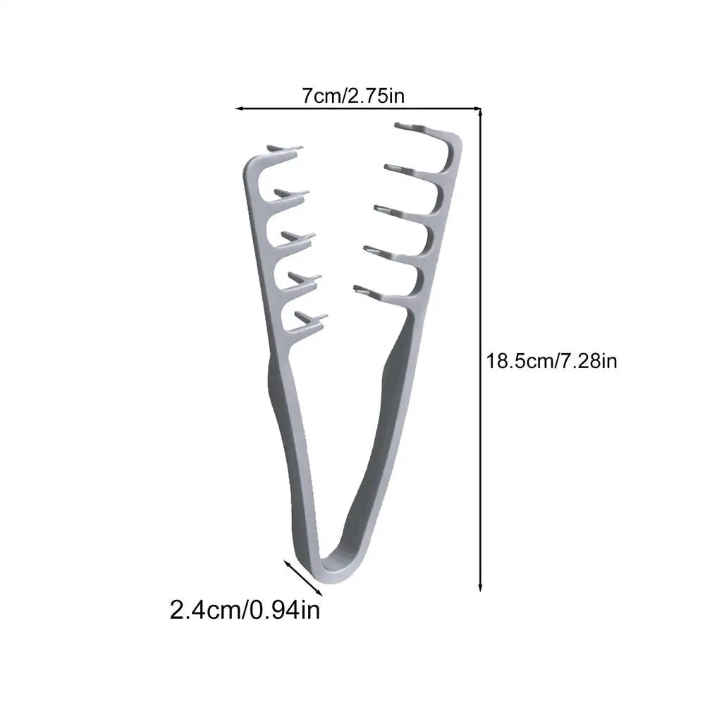 Wide Tooth Comb for Curly Hair Roots Volumizing Tool Covering Bangs Seam Grooming Tool Volumizing Wide-Tooth Hair Styling Comb