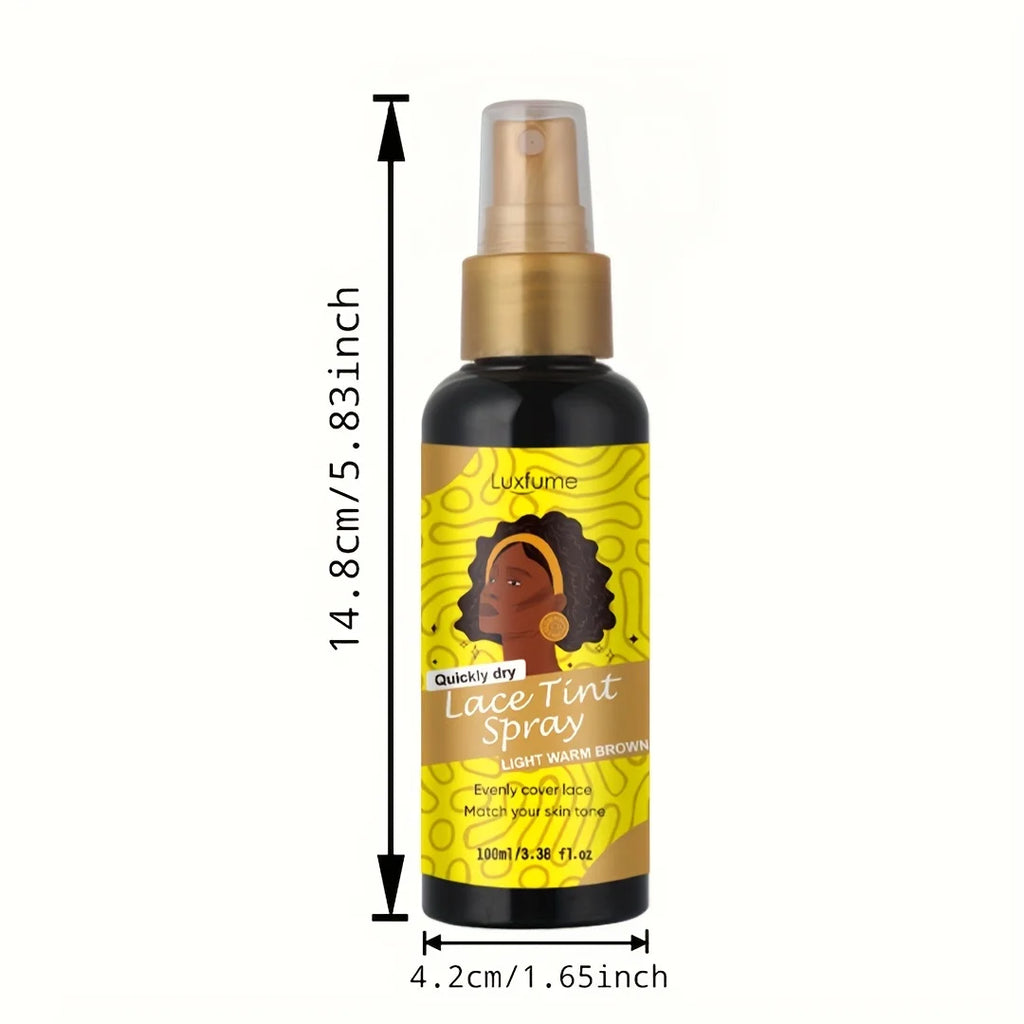 Lace Tint Spray For Wigs,Natural Root Touch Up Hair Spray,Long Lasting Lace Melt Spray,Matches The Skin Colour,Natural Looking