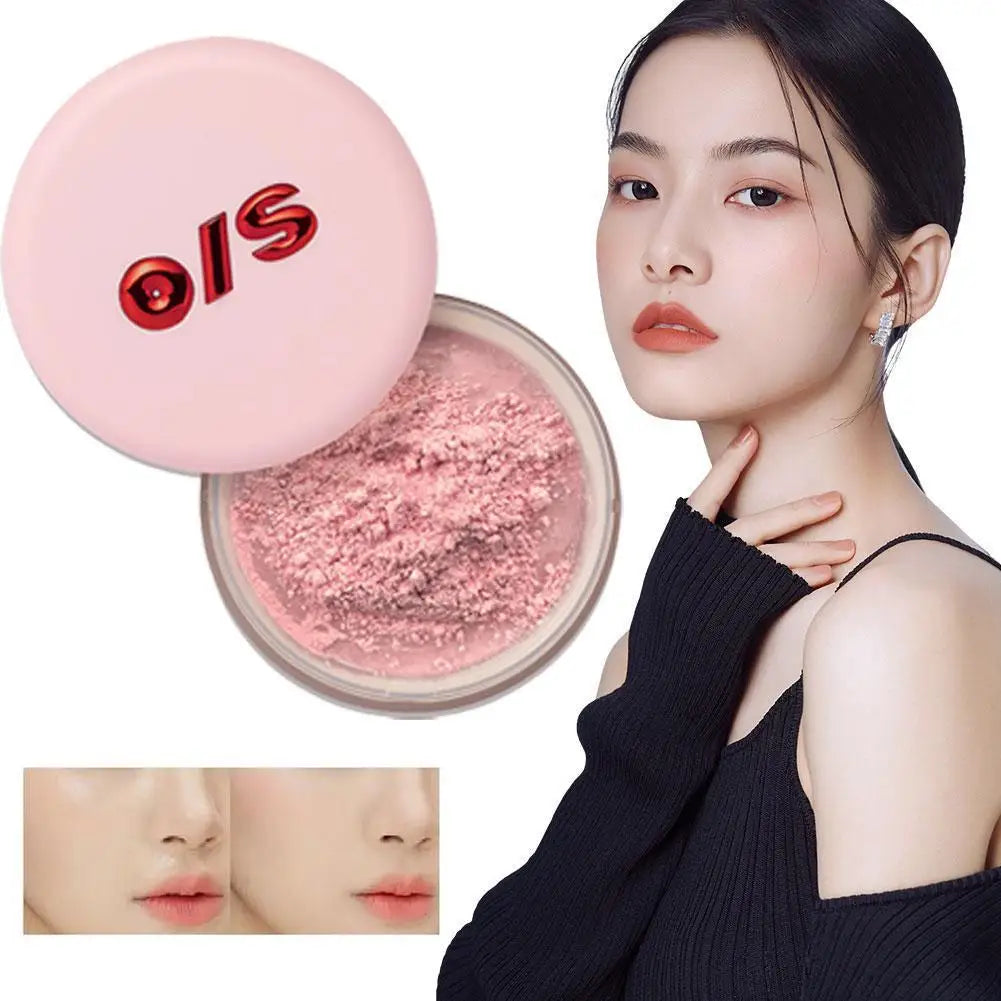 6 Color Setting Powder Matte Lasting Oil Control Hidden Honey Powder Pore Setting Powder&143ml Waterproof Setting Powder Spray