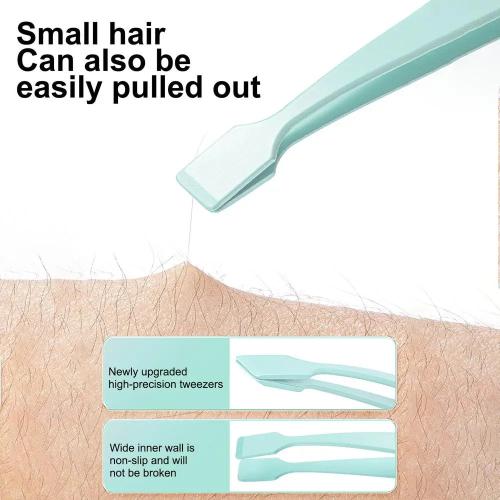 Lash Applicator Tool Eyelash Cluster Applicator Tweezers Non Slip Precise Professional Makeup Tool for Travel Salon Separating