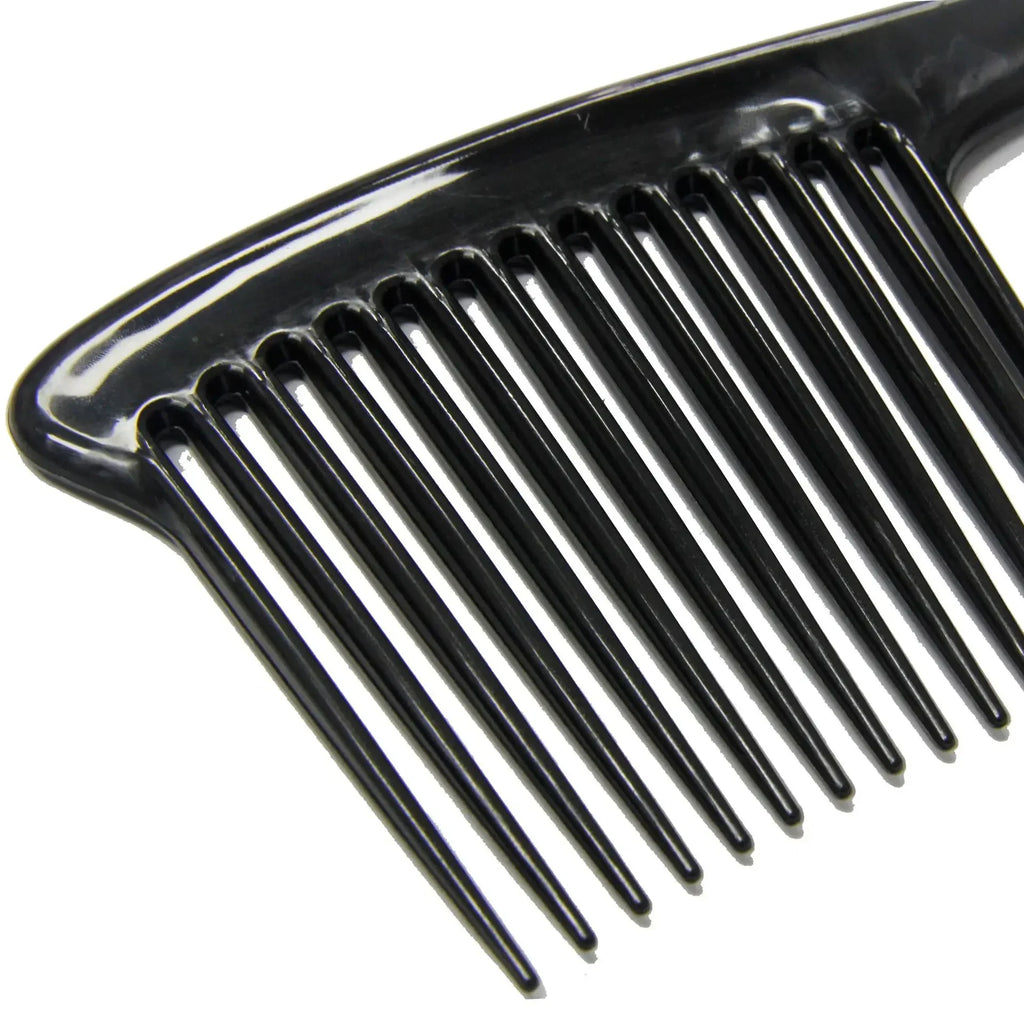 Wide Tooth Smooth Hairdressing Comb Big Size Wet Long Curly Hairbrush Salon Detangling Hair Styling Tools Coarse Wide Spikes