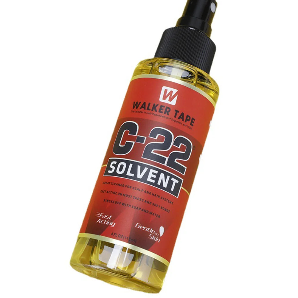 C-22 Hair Solvent Tape Adhesives Remover Quick Removel C22 Citrus Solvent Wig Glue Remover Wig Adhesive Remover Spray