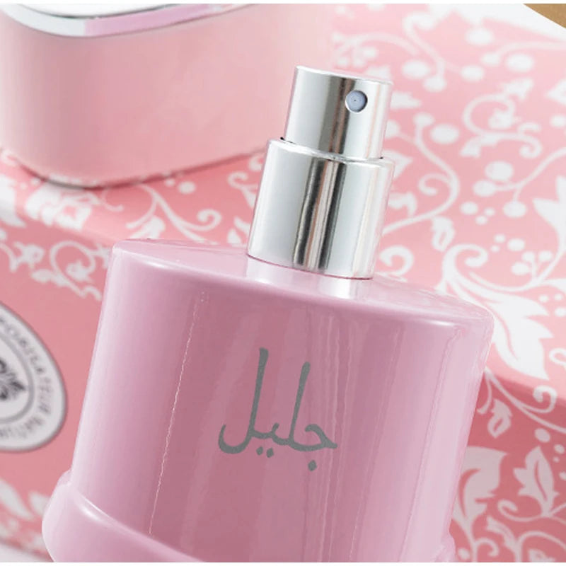 Arabic Unisex Perfume Latf Eau De Parfum Spray Flower Fruits Notes Women Fragrance Spicy Oriental Gourmand Scent Musk Body Mist