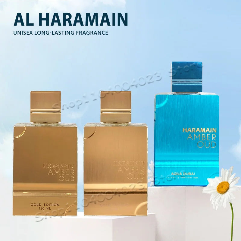 100ml HARAMAIN AMBER OUD Haraman Arab Dubai Perfume Long-lasting Fragrance Unique Scent Perfume For Men And Women