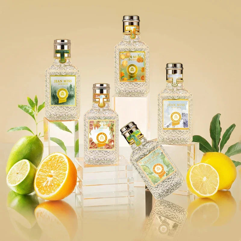 Floral Woody Perfume Natural Fresh Rose Musk Lasting Fragrance Eau De Toilette Flirting Pheromone Romantic Citrus Perfume 50ml