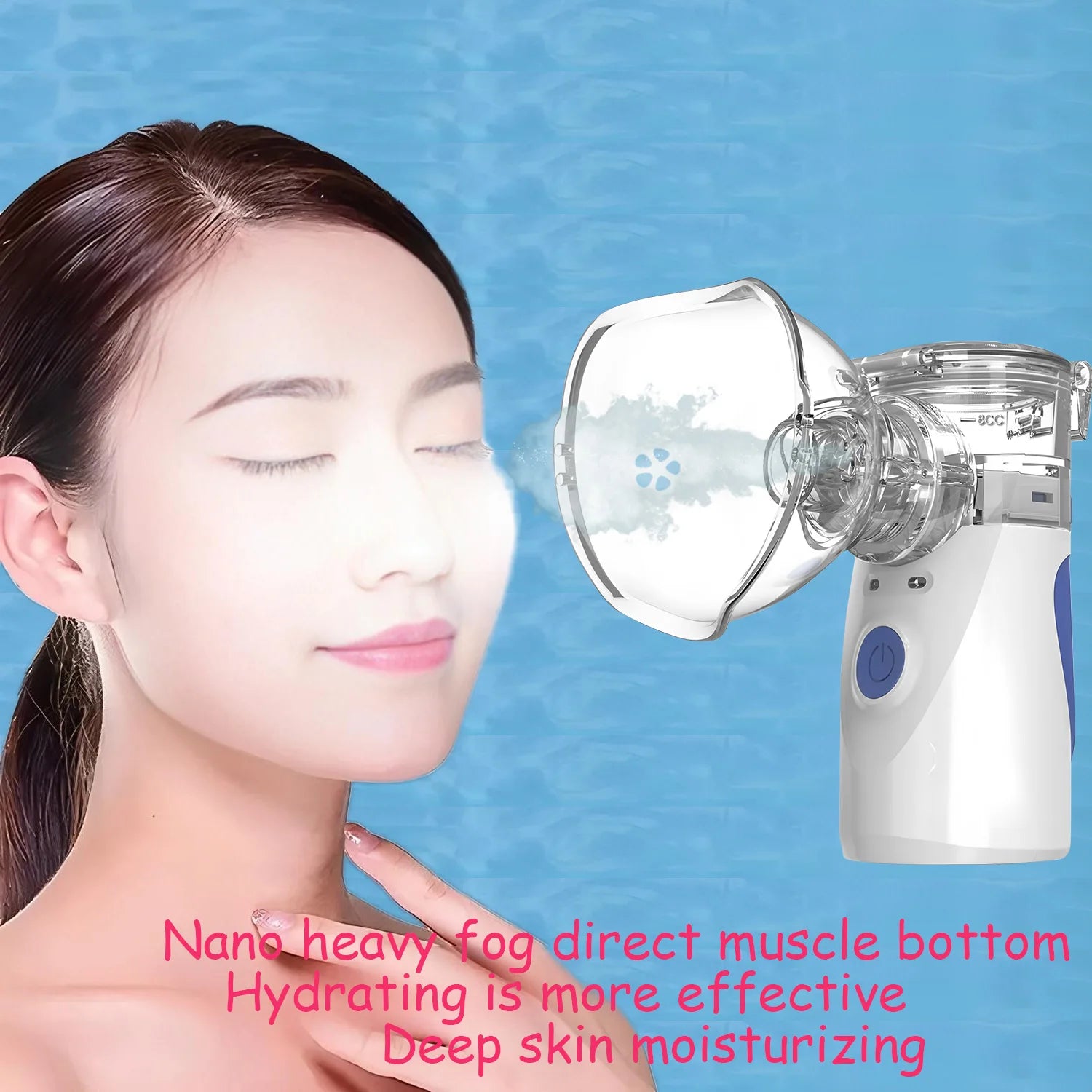 Mist Facial Nano Sprayer Humidifier Nebulizer Face Steamer Moisturizing Face Hydrating Skin Care Tools Moisturizing