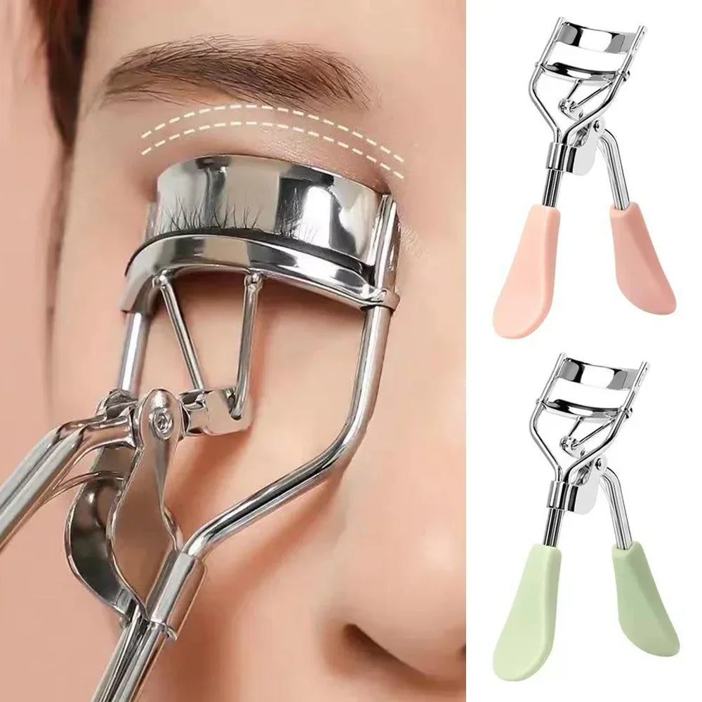 Eyelash Curling Lifting Tool  Manual Eyelash Curler Heatless Circle Eyelashes Clip Lasting Portable Eye Makeup Tool Accessories